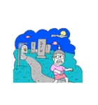 娘たちの夏のスタンプ（個別スタンプ：9）