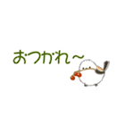 ちっちゃなシマエナガ♪(省スペース)（個別スタンプ：10）