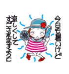 ひま子ちゃん689大人女子夏ですねスタンプ（個別スタンプ：14）