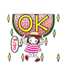ひま子ちゃん689大人女子夏ですねスタンプ（個別スタンプ：22）