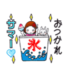 ひま子ちゃん689大人女子夏ですねスタンプ（個別スタンプ：34）