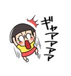 おかっぱちゃん❤夏（個別スタンプ：30）