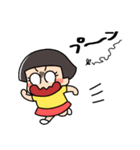 おかっぱちゃん❤夏（個別スタンプ：31）