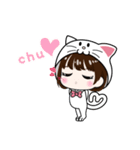 くるくるくる！猫に食べられたまひろです♡（個別スタンプ：8）