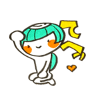 カッパの時間ですよ！（個別スタンプ：4）