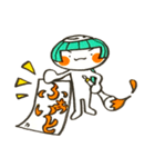 カッパの時間ですよ！（個別スタンプ：5）