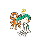 カッパの時間ですよ！（個別スタンプ：17）