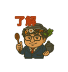 ユタ釜飯とオカタコヤキの日常（個別スタンプ：5）