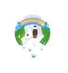 ジュウシマツ！雨のスタンプ（個別スタンプ：24）