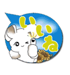 うさぎさん 2025 「カラフルな吹き出し」（個別スタンプ：7）