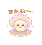 いろんな色のあいさつパールちゃん（個別スタンプ：1）