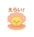 いろんな色のあいさつパールちゃん（個別スタンプ：3）