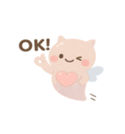 ゆるふわクリオネのあいさつ（個別スタンプ：8）