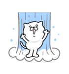 つかいやすいねこです。あぢ〜（個別スタンプ：6）