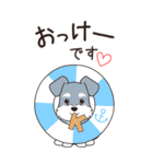 『シュナウザー』夏のごあいさつ（個別スタンプ：28）