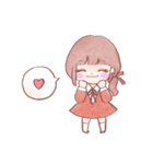 使いやすい❤️女の子のスタンプ（個別スタンプ：6）