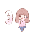 使いやすい❤️女の子のスタンプ（個別スタンプ：7）