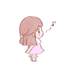 使いやすい❤️女の子のスタンプ（個別スタンプ：11）