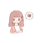 使いやすい❤️女の子のスタンプ（個別スタンプ：16）