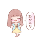 使いやすい❤️女の子のスタンプ（個別スタンプ：17）