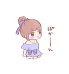 使いやすい❤️女の子のスタンプ（個別スタンプ：22）