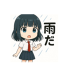 美少女スタンプシリーズ（個別スタンプ：7）