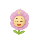 花ぽよのアサちゃん（やさしい気持ち）（個別スタンプ：8）