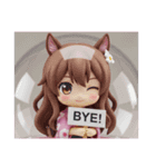 馬耳みなみちゃんカプセルトイ（個別スタンプ：3）