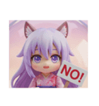 馬耳みなみちゃんカプセルトイ（個別スタンプ：4）