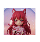 馬耳みなみちゃんカプセルトイ（個別スタンプ：6）