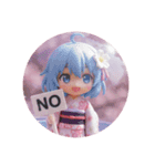 さくらみなみちゃんカプセルトイ（個別スタンプ：4）