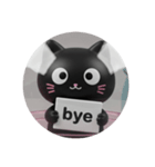 黒猫カプセルトイ（個別スタンプ：7）