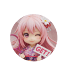 テニスみなみちゃんカプセルトイ（個別スタンプ：1）