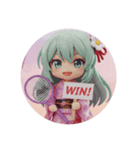 テニスみなみちゃんカプセルトイ（個別スタンプ：4）