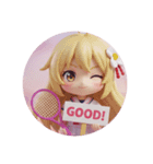 テニスみなみちゃんカプセルトイ（個別スタンプ：6）