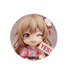 テニスみなみちゃんカプセルトイ（個別スタンプ：7）