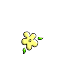 ちょっと艶めく花のスタンプ（個別スタンプ：11）