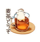 しろくま先輩社員の夏★涼しげ（個別スタンプ：11）