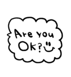 nenerin日常会話スタンプ338英語気遣い（個別スタンプ：28）