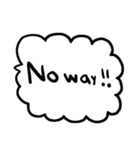 nenerin日常会話スタンプ338英語気遣い（個別スタンプ：33）