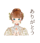 クラシカルレディの上品な日常（個別スタンプ：3）