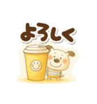 絵本風☆ペロの夏（個別スタンプ：19）