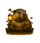 ファンタジーマーモット（個別スタンプ：4）