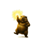 ファンタジーマーモット（個別スタンプ：9）