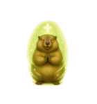 ファンタジーマーモット（個別スタンプ：11）