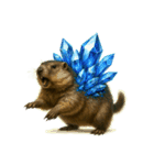 ファンタジーマーモット（個別スタンプ：15）