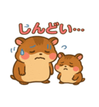 ふわもこ親子ハムスター（個別スタンプ：14）