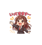 元気ハツラツ！OLあかねちゃん（個別スタンプ：4）