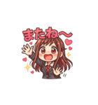 元気ハツラツ！OLあかねちゃん（個別スタンプ：5）