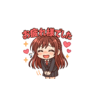 元気ハツラツ！OLあかねちゃん（個別スタンプ：8）